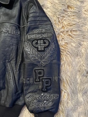 Rare Vintage pelle pelle Football Heritage Series Black leather