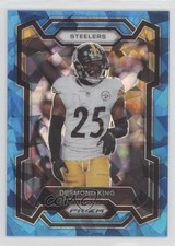 2023 Panini Prizm Blue Ice Prizm 40/99 Desmond King #118 4g8
