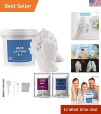 Complete Hands Casting Kit - Craft Cherished Keepsakes for Family and Friends