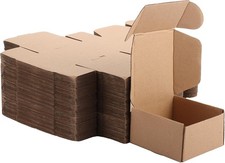 70 Pcs Small Cardboard Boxes for Posting, 10 x 10 x 5 cm Small Packaging Box, D