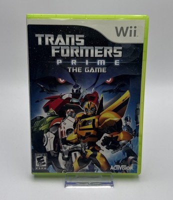Transformers Prime: The Game (Nintendo Wii, 2012)  Tested Working