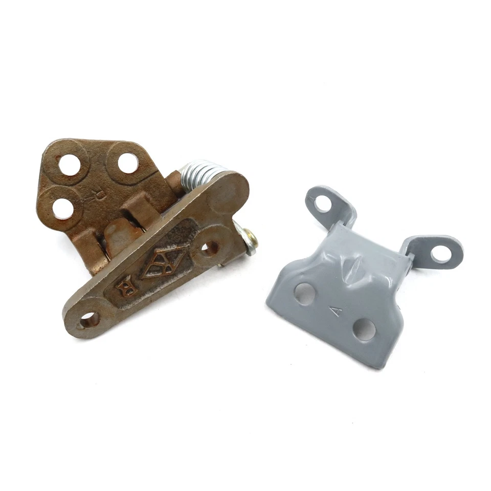 Bisagras de puerta lateral derecha 2 piezas aptas para camioneta Isuzu 1980-1988 más rápida KB Bedford KB Foto 4 de 4