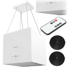 Insel-Küchenabzugshaube 40 cm Berdsen 40E + 2 Filter