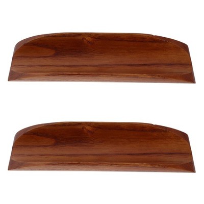 2pcs Wooden Rolling Pin Holder, Anti-Roll Pin Cradle for Countertop, 6.8x2.2''
