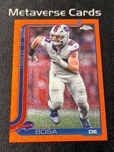 2025 Topps Chrome Joey Bosa Touchdown Variations Case Hit SSP Buffalo Bills