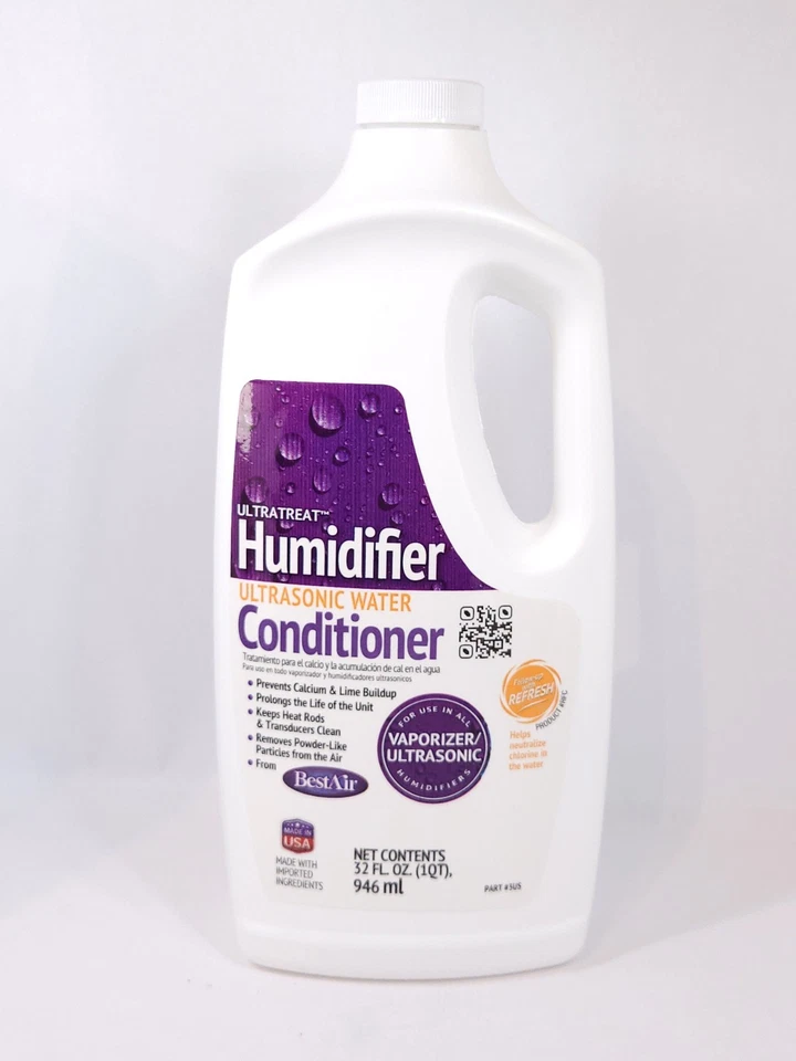 BestAir 3US Ultra-Treat Humidificador Agua Acondicionador 32oz para Unidades Ultrasónicas Foto 4 de 4