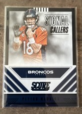 2016 Score - Signal Callers Peyton Manning #7 Black