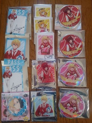 Oshi no Ko Pop Up Store Merchandise Set - Acrylic Keychain, Badges & More