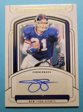 2024 Panini National Treasures Jason Sehorn Gold Autograph /49 Giants