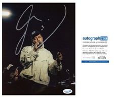 DIJON DUENAS SIGNED BABY ABSOLUTELY DRESS SINGER 8x10 PHOTO - ACOA COA