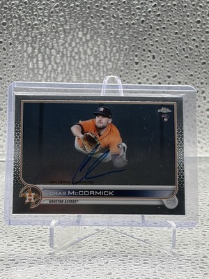 2022 Topps Chrome - Rookie Autographs Chas McCormick #RA-CM (AU, RC)