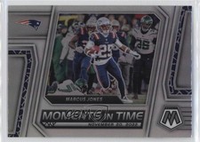 2023 Panini Mosaic Moments in Time Silver Prizm Marcus Jones #MT-9 2qw
