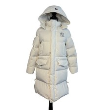 MLB New York Yankee Long Puffer Winter Coat Sports Jacket size Y13/155