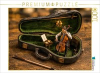 Calvendo Puzzle Melody In The Hidden Suitcase | 1000 Pieces, Finished Size 25.2
