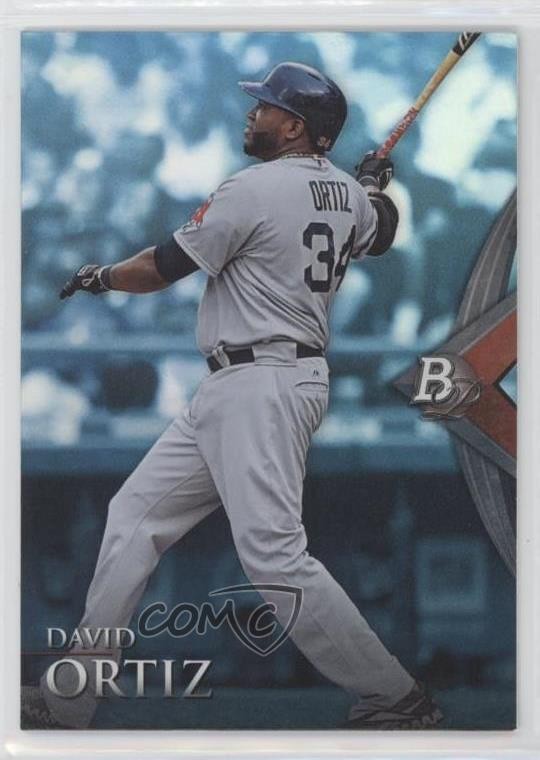 2014 Bowman Platinum Blue Sapphire David Ortiz #71 HOF 0t2