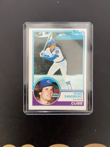 Ryne Sandberg #83 1983 Topps card