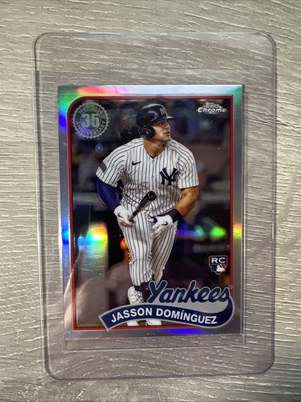 2024 Topps Chrome - Jasson Dominguez #89 Refractor (RC)