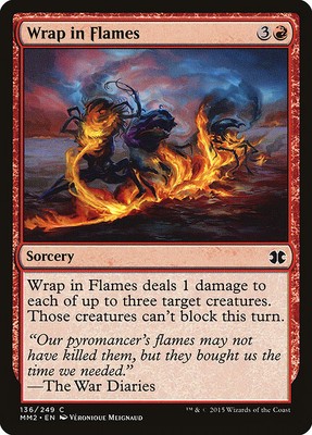[MTG] Wrap in Flames (136) (MM2) NM