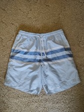 American Eagle Swimming Shorts Men's Size Small Light Blue Drawstring Pockets