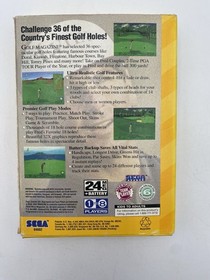 36 Great Holes Golf - Sega Genesis 32X Game In Box