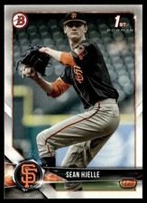2018 Bowman Draft Sean Hjelle San Francisco Giants #BD-139
