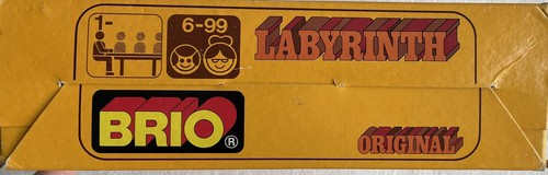 Vintage Brio Schweden Labyrinth Holz Kipplabyrinth Spiel OVP - Bild 14 von 14