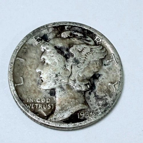 1936 Mercury Dime ~ FINE DETAILS~ 90% Silver #4633
