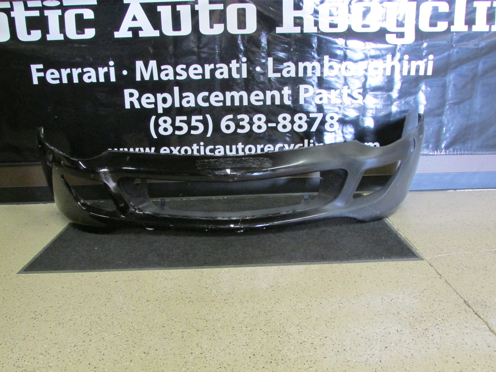 Ferrari 599, Front Bumper, Without Parking Sensor Option, Non US, P/N 69899010