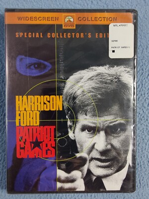 NEW SEALED PATRIOT GAMES DVD HARRISON FORD SEAN BEAN JAMES EARL JONES