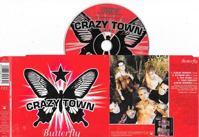 CRAZYTOWN - butterfly  - 4 Tracks CD