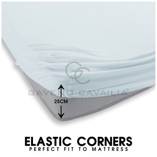 Plain Dyed Fitted Sheet Non-Iron Poly Cotton Percale Bedsheet And HW Pillowcases - Picture 10 of 93