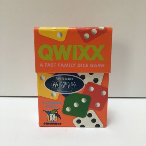 Gamewright QWIXX A Fast Family Dice Game