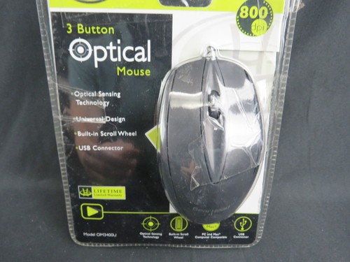 Gear Head OM3400U Optical Mouse - 3 Button, 800dpi - Picture 9 of 11