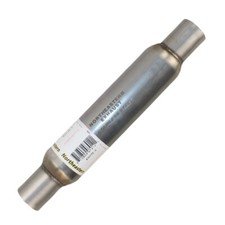 Universal Glass Pack Muffler Resonator Exhaust 2 Id 2.12 Od