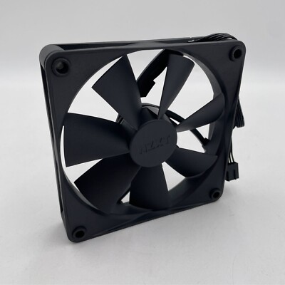 NZXT F120 Fluid Dynamic Bearing Fan 120mm Black RF-P12FF-B1