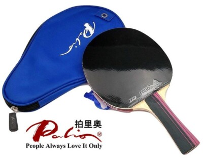 Palio oficial TT tênis de mesa bala carbono lâmina ataque rápido com loop  boa velocidade e segurar bola ping pong jogo - AliExpress