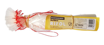 Sterildarm Budenheimer Rifol Kunstdarm Kaliber 55/25 ungestippt für Koch- und Br