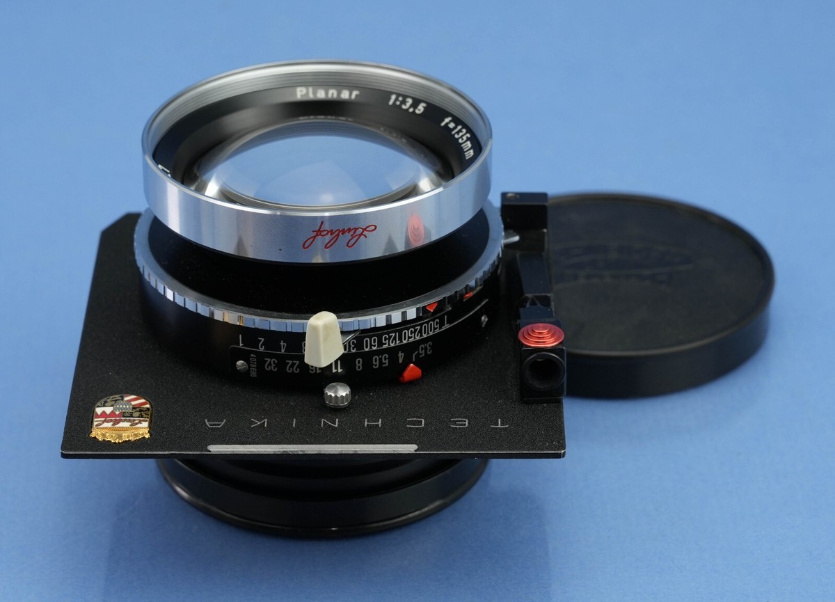 CARL ZEISS 135MM F3.5 PLANAR VERSION 2 67mm 4X5 LENS +COMPUR