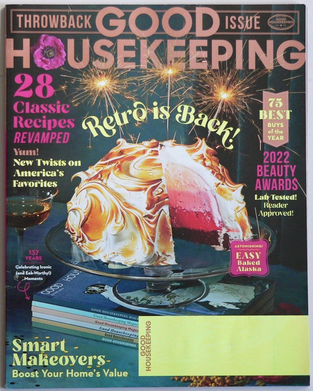 magazine  Good Housekeeping,      May, 2022 (throwback issue), volume 273, no. 4