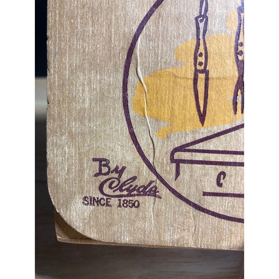 Kit de cubiertos de picnic The Clyde Cutlery Company en caja original años 50 usado en excelente estado Foto 3 de 4