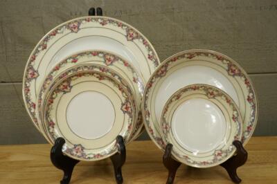 Vintage Fine China Heinrich H&C Selb Bavaria 70366 6PC Vintage Fine China Heinrich H&C Selb Bavaria 70366 6PC