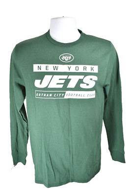 NFL New York Jets Football Gotham City Football Club Long Sleeve Green Shirt S