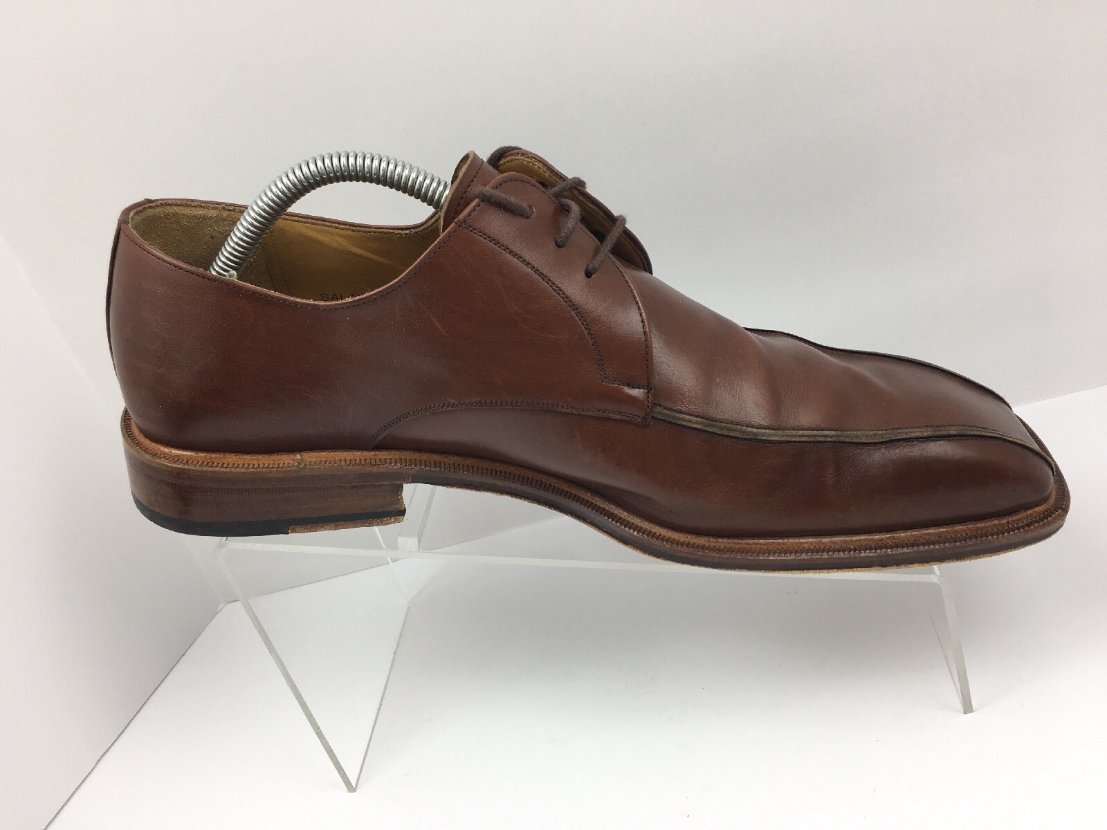 SAOLA Scarpe eleganti Mezlan Salamanca uomo taglia 9 5 M pelle marrone derby stringate Spagna