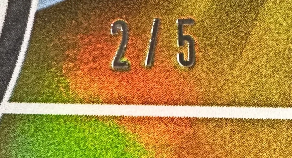 Alex Galarraga Gold Signature 2016 Donruss Signature Auto Rockies #2/5 Foto 3 de 3