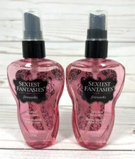 Sexiest Fantasies FIREWORKS Sensual Body Mist Fragrance 3.4oz RARE (2 Pack)