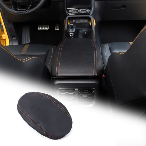 PU Leather Center Console Armrest Box Panel Cover For Ford Ranger 2023-2024 - Picture 18 of 24
