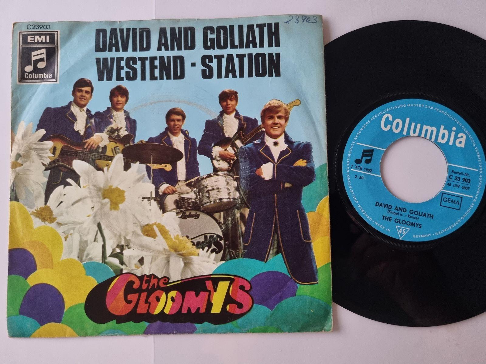 7"" Single The Gloomys - David and Goliath Vinyl Germany