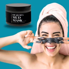 Dead Sea Mud Mask -100% Pure/Natural-Mineral Rich-Pore Refining,Detox/Revitalize