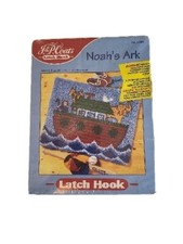 Latch Hook Kit Noah  s Ark Caron 30  x24  Yarn Crafts Rug EBS