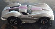 Hot Wheels '63 Corvette Stingray Metalflake Silver First Editions Drop Tops 3